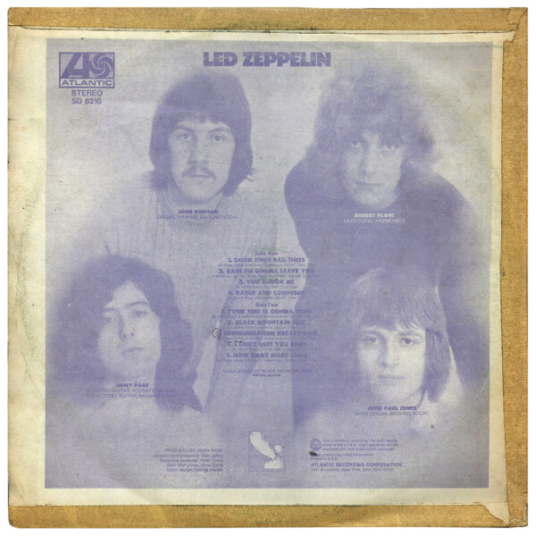 LP <br>Led Zeppelin <br>South Korea (SM 860) #3 - Image 2