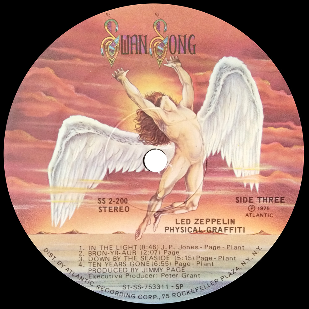 LP <br>Physical Graffiti <br>USA (SS 2-200) Promo (WMET) - Image 11