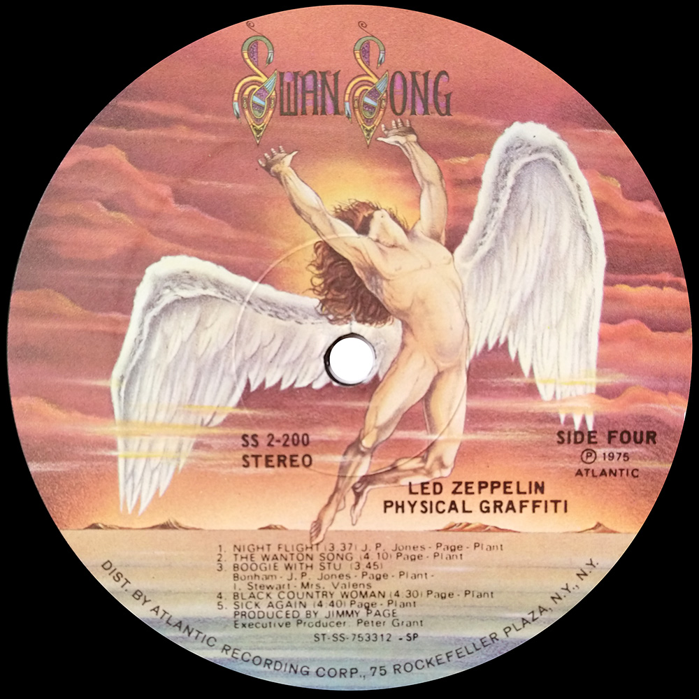 LP <br>Physical Graffiti <br>USA (SS 2-200) Promo (WMET) - Image 12