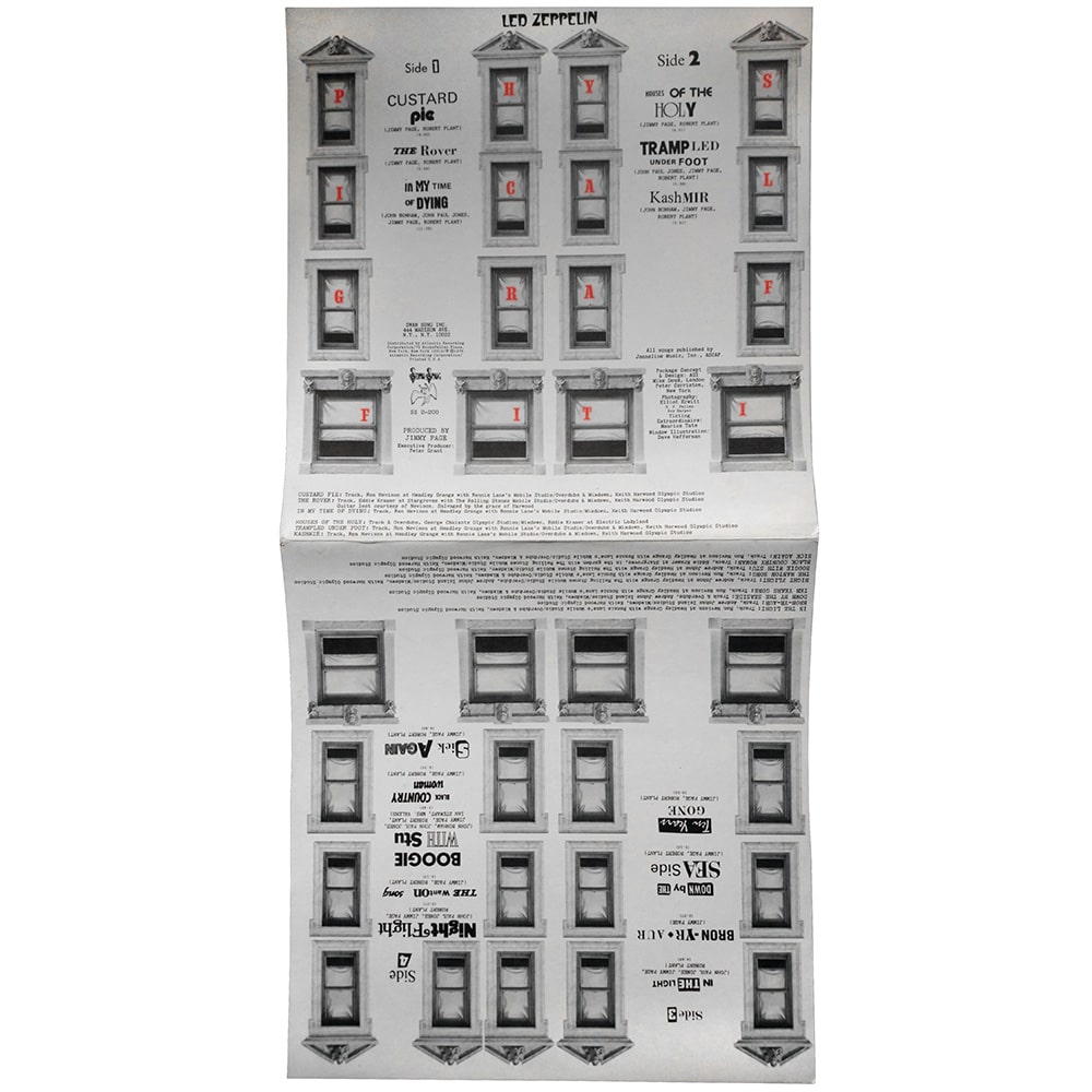 LP <br>Physical Graffiti <br>USA (SS 2-200) Promo (WMET) - Image 6