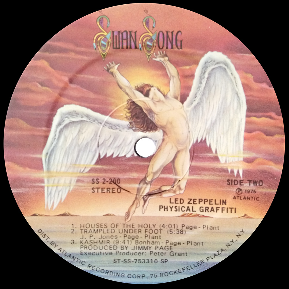 LP <br>Physical Graffiti <br>USA (SS 2-200) Promo (WMET) - Image 9