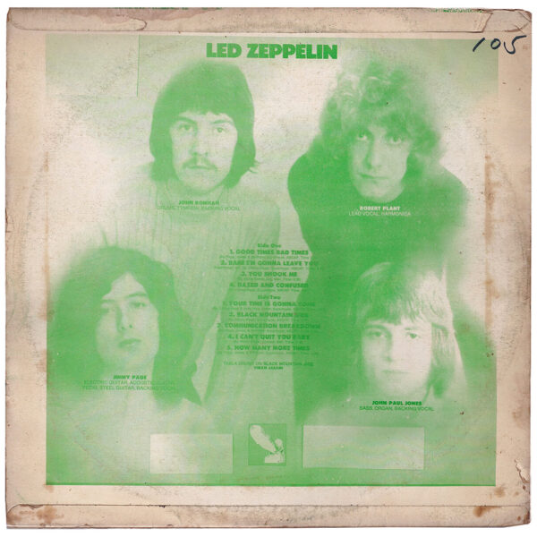 LP <br>Led Zeppelin <br>South Korea (BR 230) #3 - Image 2