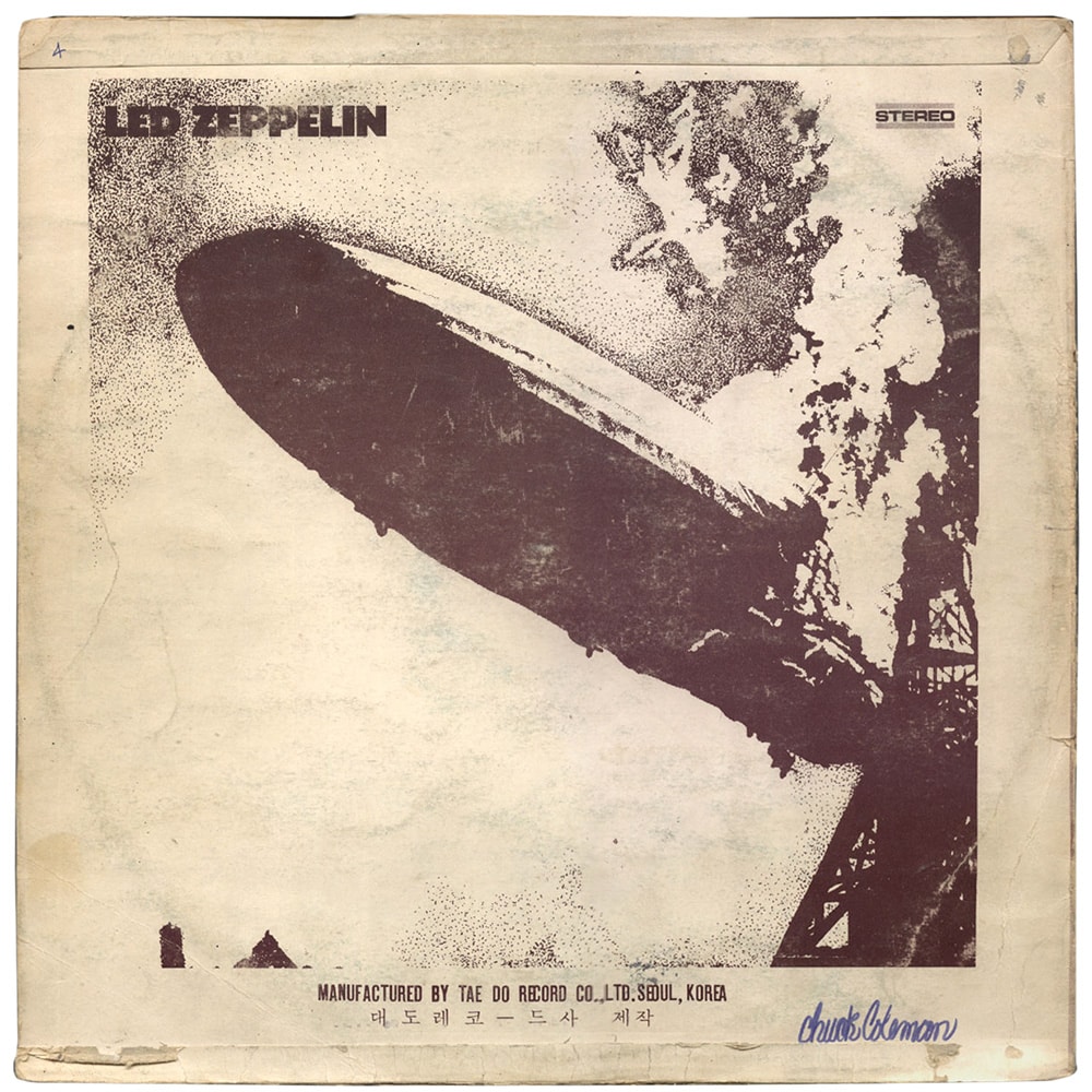 LP <br>Led Zeppelin <br>South Korea (KG 1618) #5