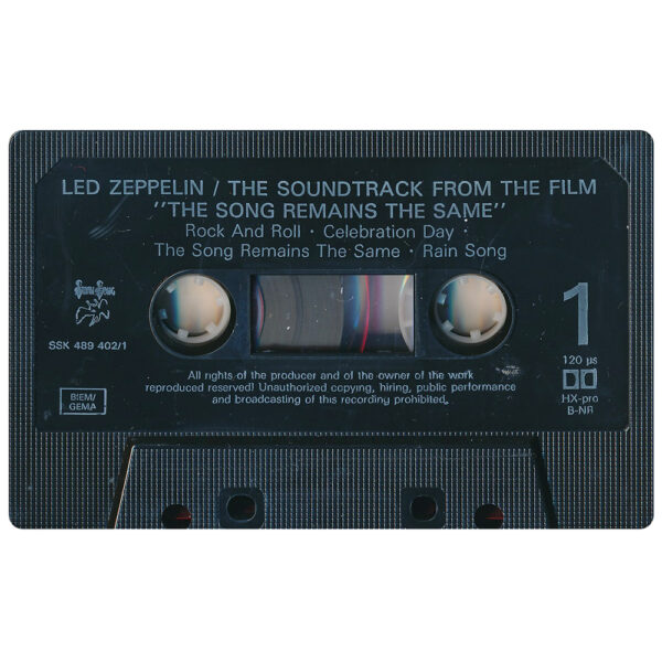 Cassette <br>The Song Remains The Same <br>Germany (K 489 402-1/2) - Image 5