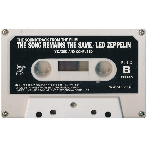 Cassette <br>The Song Remains The Same <br>Japan (PKW-500) - Image 10