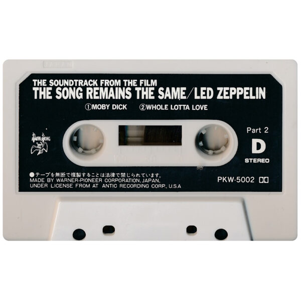 Cassette <br>The Song Remains The Same <br>Japan (PKW-500) - Image 14