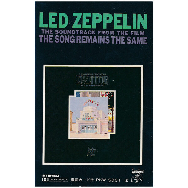 Cassette <br>The Song Remains The Same <br>Japan (PKW-500)