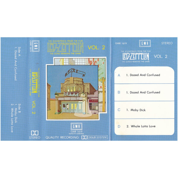 Cassette <br>The Song Remains The Same <br>Singapore (GMR 1618) - Image 7