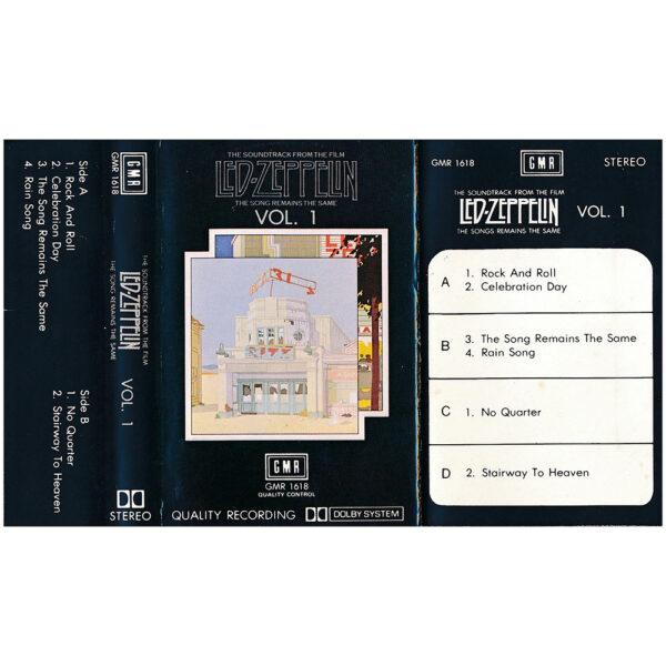 Cassette <br>The Song Remains The Same <br>Singapore (GMR 1618) - Image 3