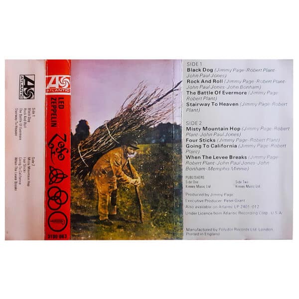 Cassette <br>Led Zeppelin IV <br>UK (3190063) - Image 2