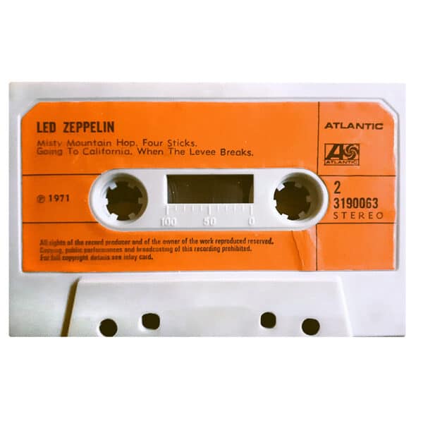 Cassette <br>Led Zeppelin IV <br>UK (3190063) - Image 4