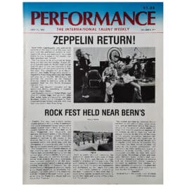 Magazine <br>Performance (1975)