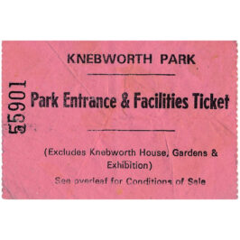 Concert Pass <br>1979.08.04 <br>Knebworth, Vehicle