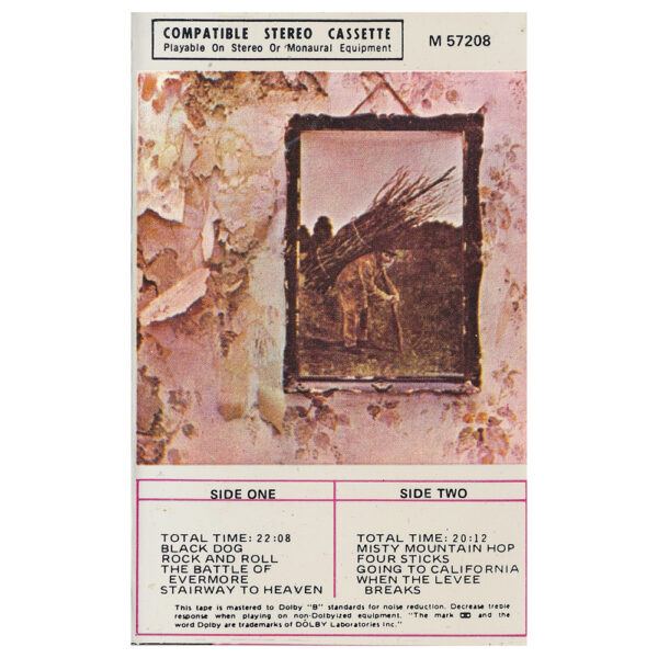 Cassette <br>Led Zeppelin IV <br>Australia (M 57208)