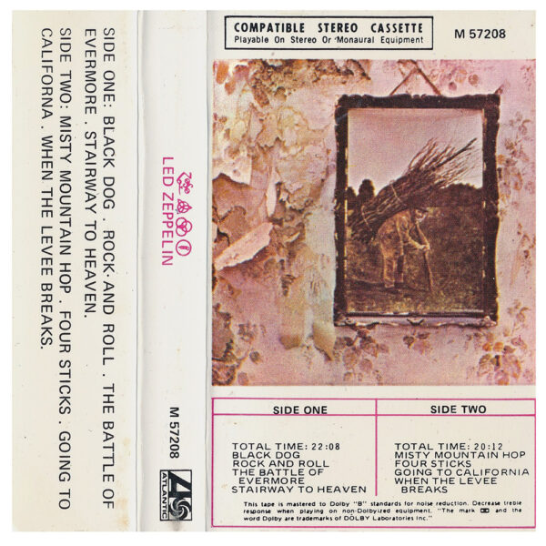 Cassette <br>Led Zeppelin IV <br>Australia (M 57208) - Image 2