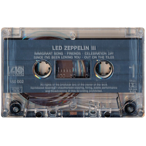 Cassette <br>Led Zeppelin III <br>Germany (K 450 002) #2 - Image 4