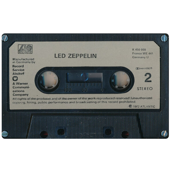 Cassette <br>Led Zeppelin IV <br>Germany (K 450 008) #2 - Image 5