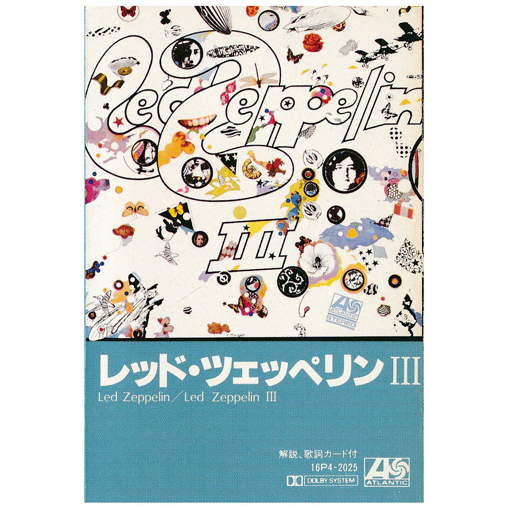 Cassette <br>Led Zeppelin III <br>Japan (16P4-2025)
