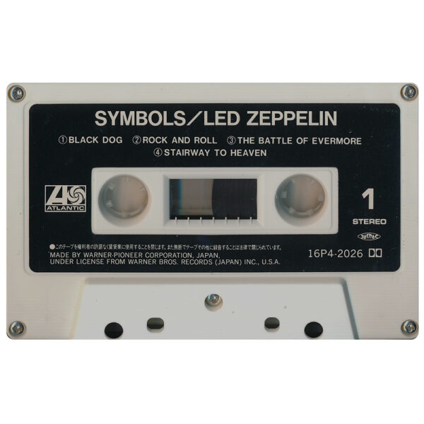 Cassette <br>Led Zeppelin IV <br>Japan (16P4-2026) - Image 4