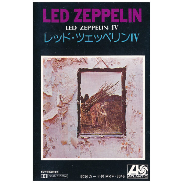 Cassette <br>Led Zeppelin IV <br>Japan (PFK-3046)