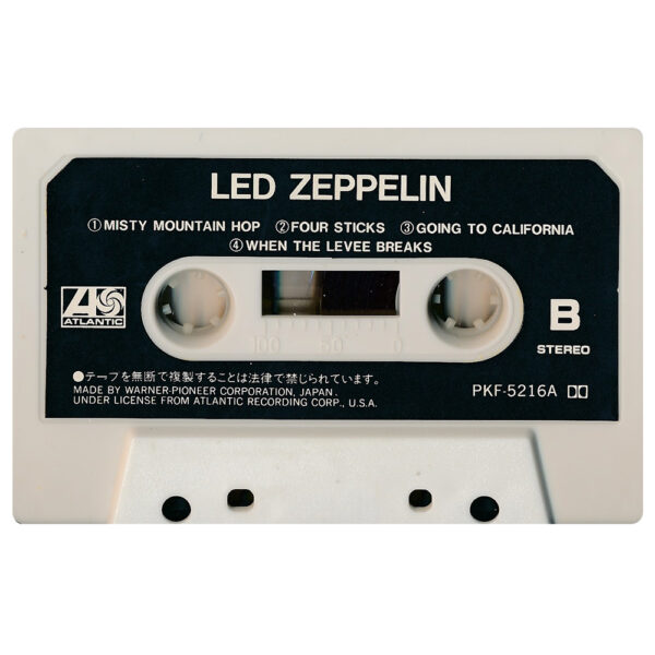 Cassette <br>Led Zeppelin IV <br>Japan (PFK-5216A) - Image 5
