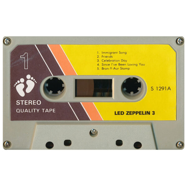 Cassette <br>Led Zeppelin III <br>Malaysia (S 1291A) - Image 3