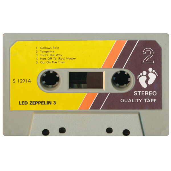 Cassette <br>Led Zeppelin III <br>Malaysia (S 1291A) - Image 4