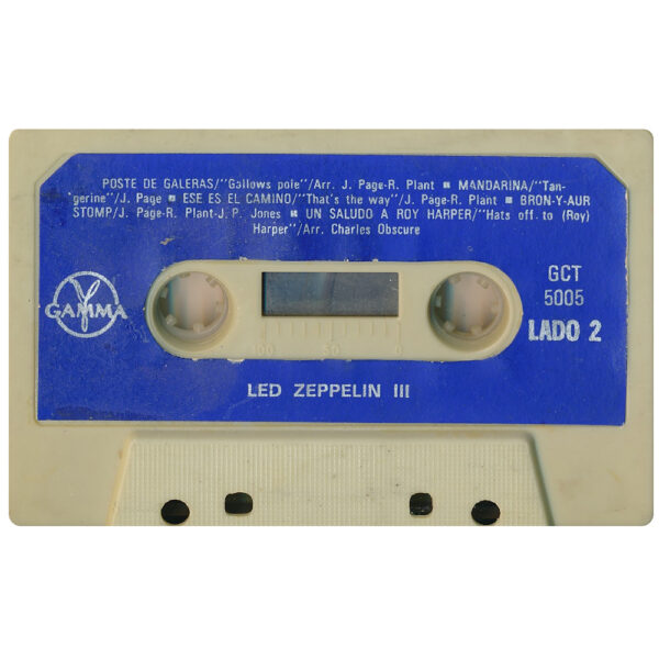 Cassette <br>Led Zeppelin III <br>Mexico (GCT-5005) - Image 5