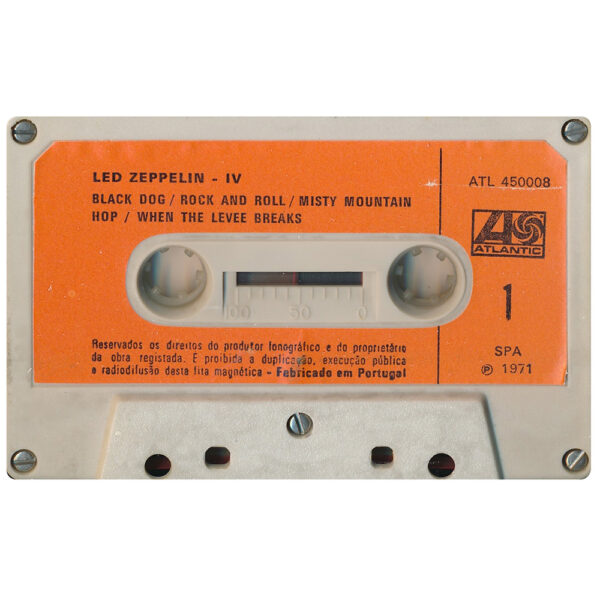 Cassette <br>Led Zeppelin IV <br>Portugal (ATL 450008) - Image 3