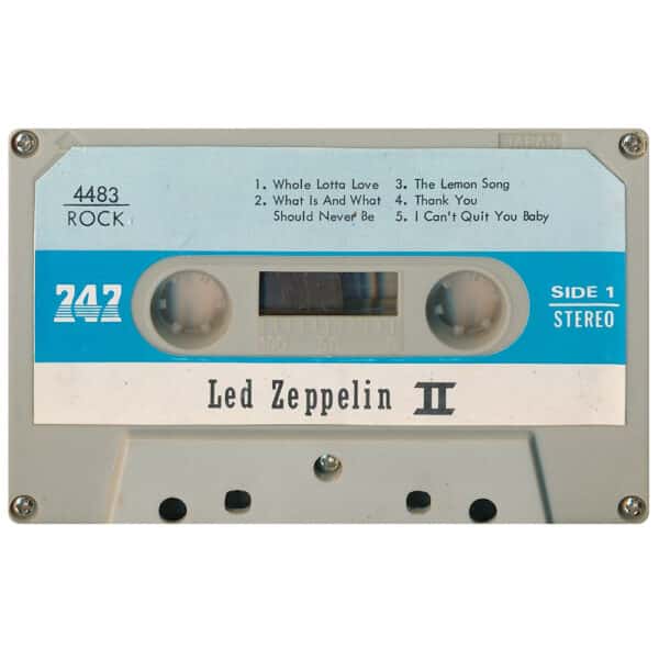 Cassette <br>Led Zeppelin II <br>Saudi Arabia (4483) #1 - Image 3