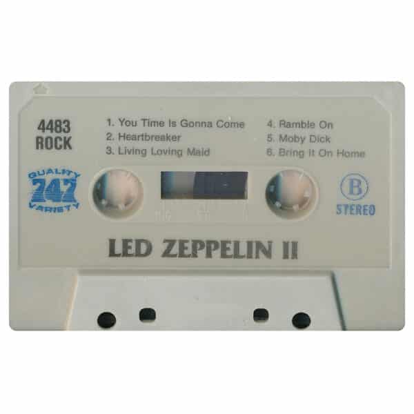 Cassette <br>Led Zeppelin II <br>Saudi Arabia (4483) #2 - Image 4