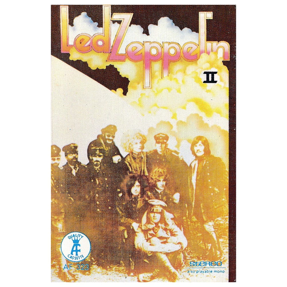 Cassette <br>Led Zeppelin II <br>Saudi Arabia (AF 323)
