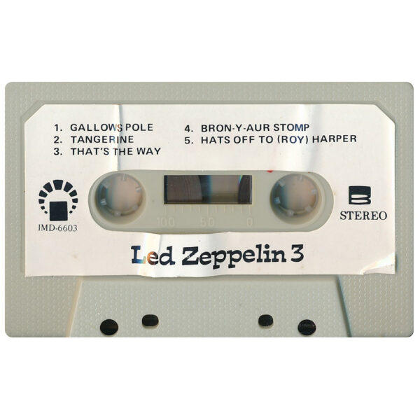 Cassette <br>Led Zeppelin III <br>Saudi Arabia (IMD-6603) - Image 4
