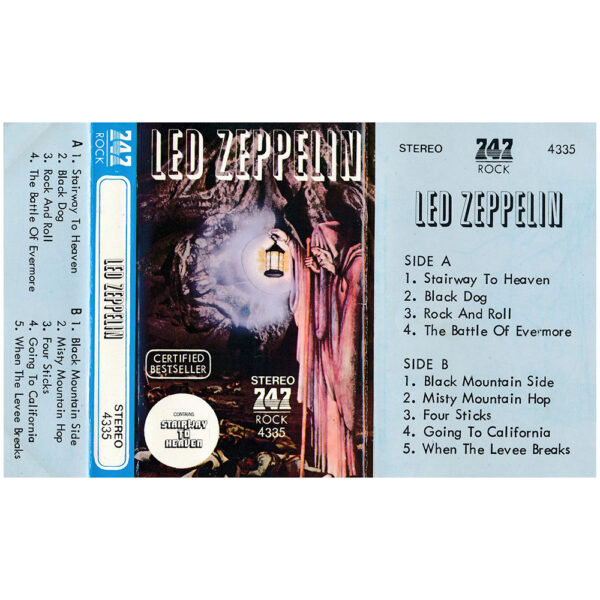 Cassette <br>Led Zeppelin IV <br>Saudi Arabia (4335) - Image 2