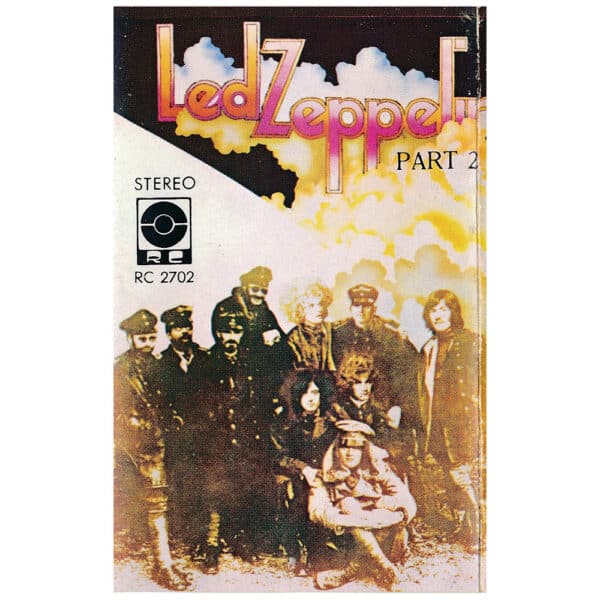 Cassette <br>Led Zeppelin II <br>Singapore (RC 2702)