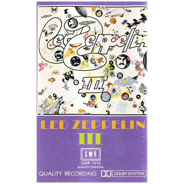 Cassette <br>Led Zeppelin III <br>Singapore (GMR 1616)