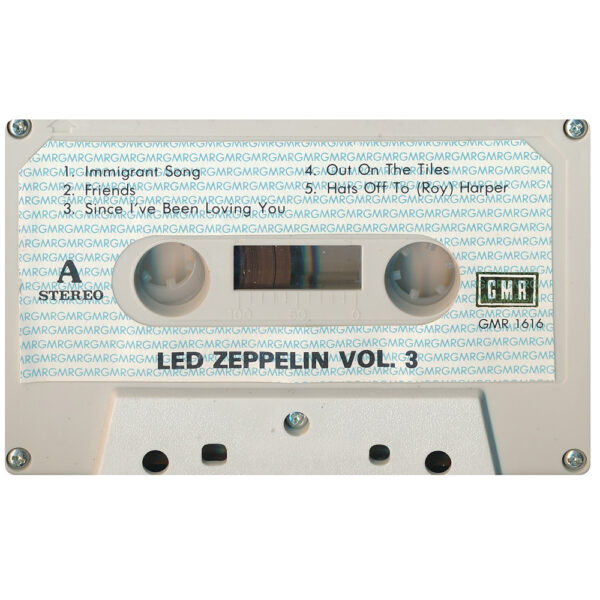 Cassette <br>Led Zeppelin III <br>Singapore (GMR 1616) - Image 3