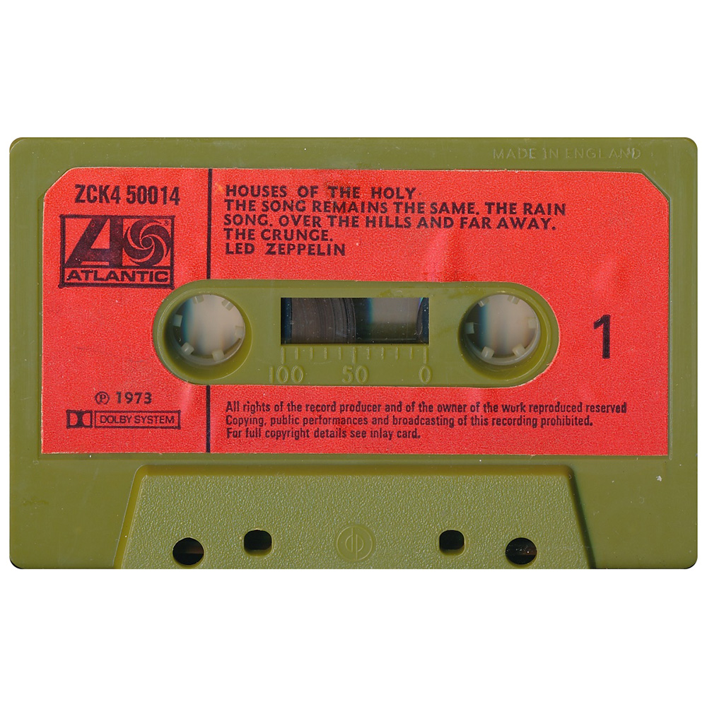 Cassette <br>Houses of the Holy <br>UK (ZCK450014) #1 - Image 4