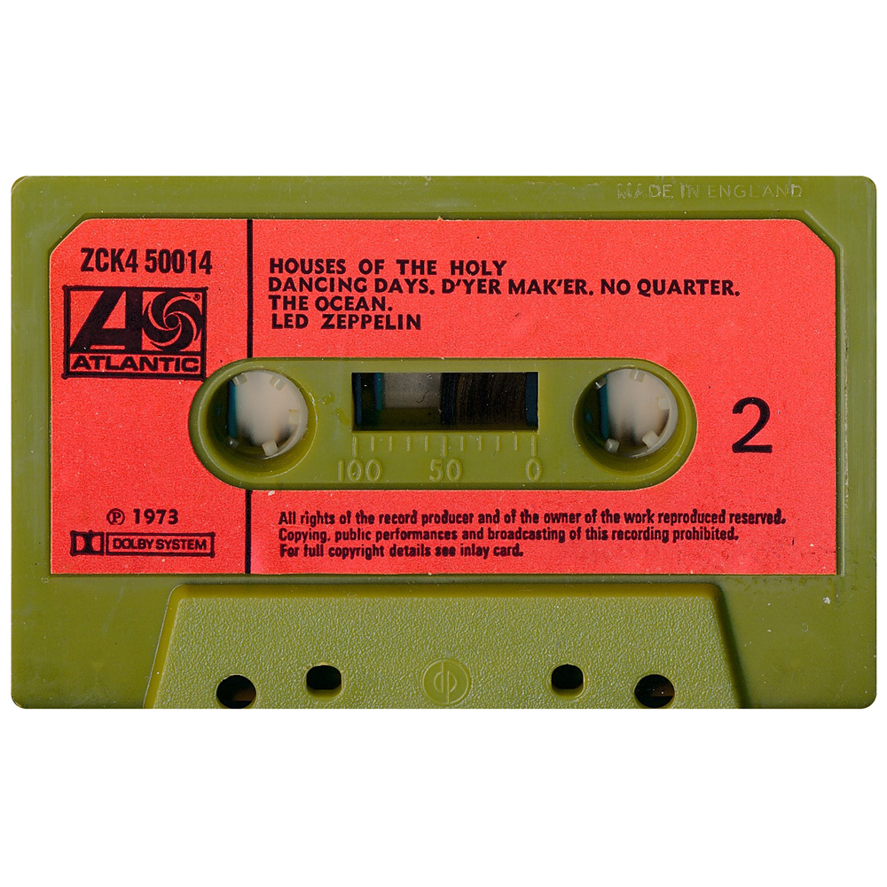 Cassette <br>Houses of the Holy <br>UK (ZCK450014) #1 - Image 5