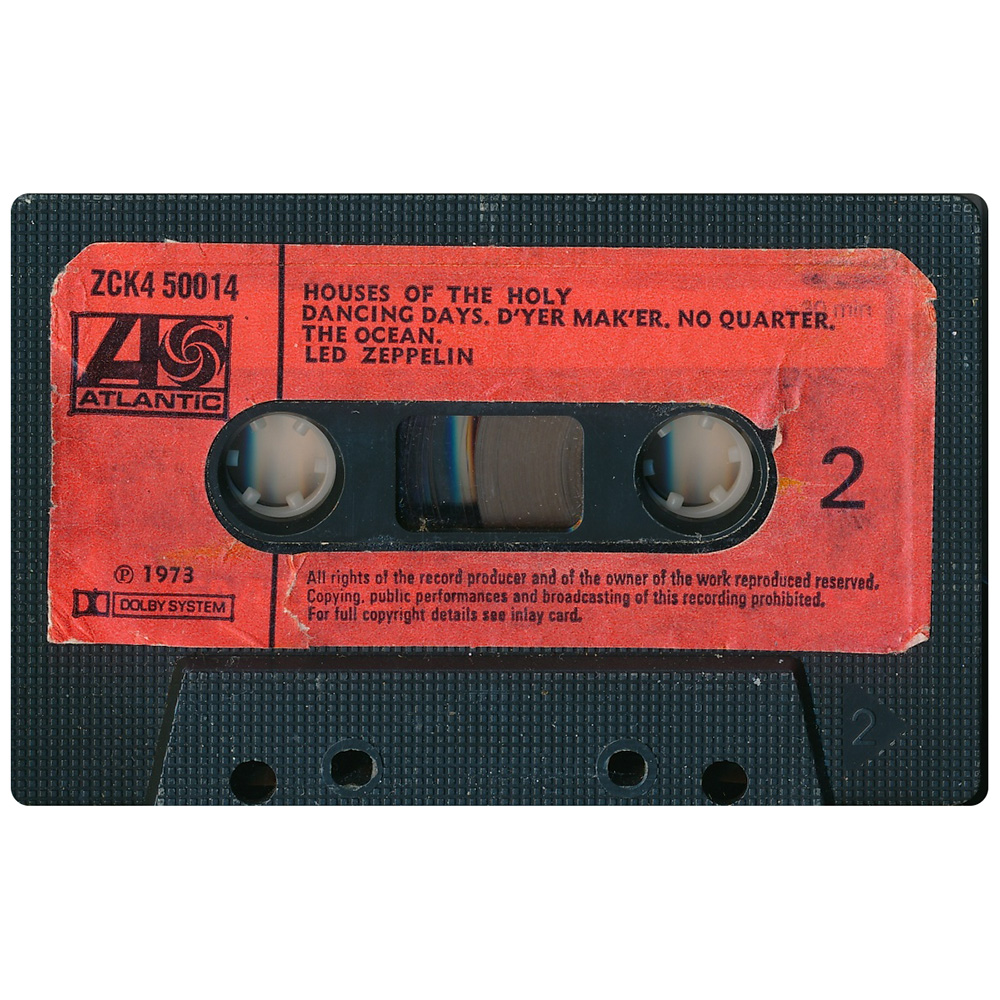 Cassette <br>Houses of the Holy <br>UK (ZCK450014) #2 - Image 5