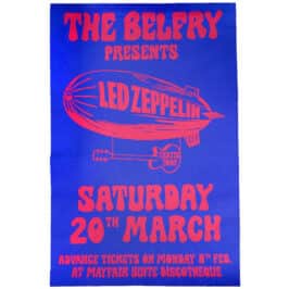 Concert Advertisement <br>1971.03.20 <br>Sutton Coldfield, UK (Poster)