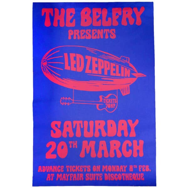 Concert Advertisement <br>1971.03.20 <br>Sutton Coldfield, UK (Poster)