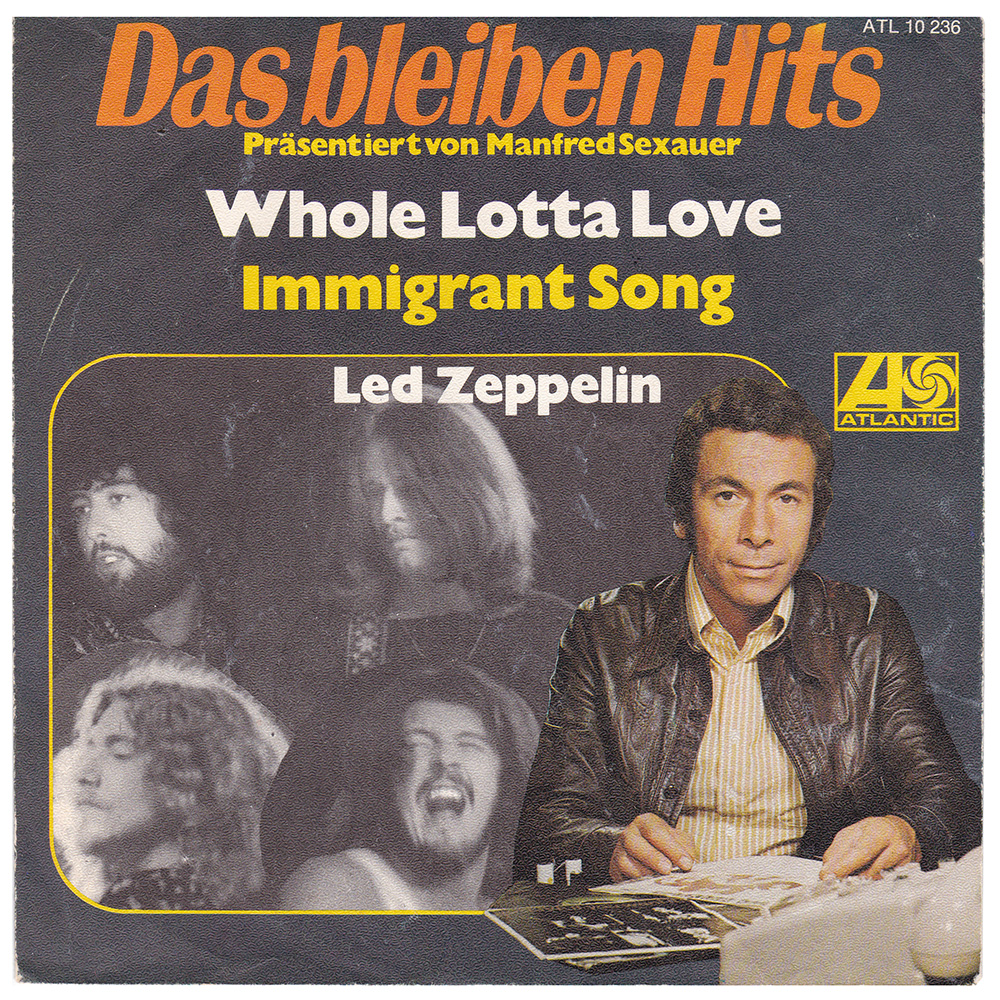 Single <br>Germany (ATL 10236) <br>Whole Lotta Love / Immigrant Song (#3)