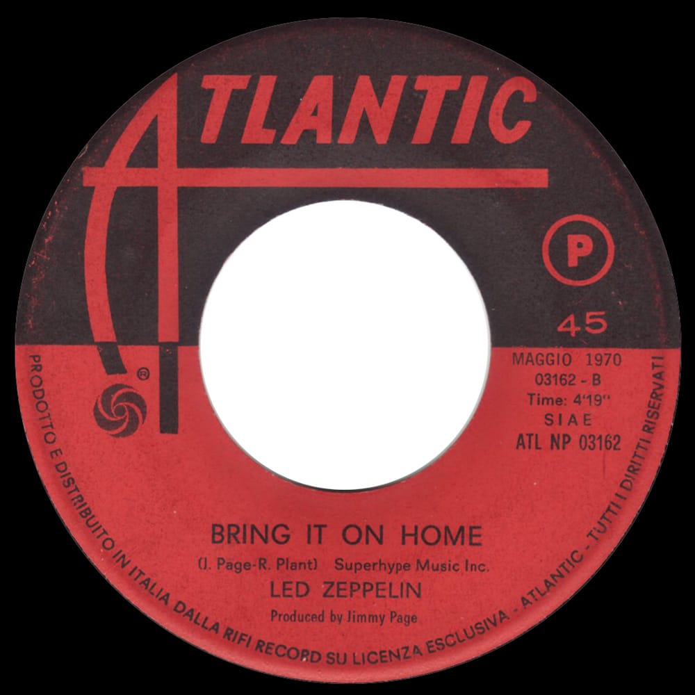 Single <br>Italy (ATL NP 03162) <br>Heartbreaker / Bring It On Home (Promo #2) - Image 4