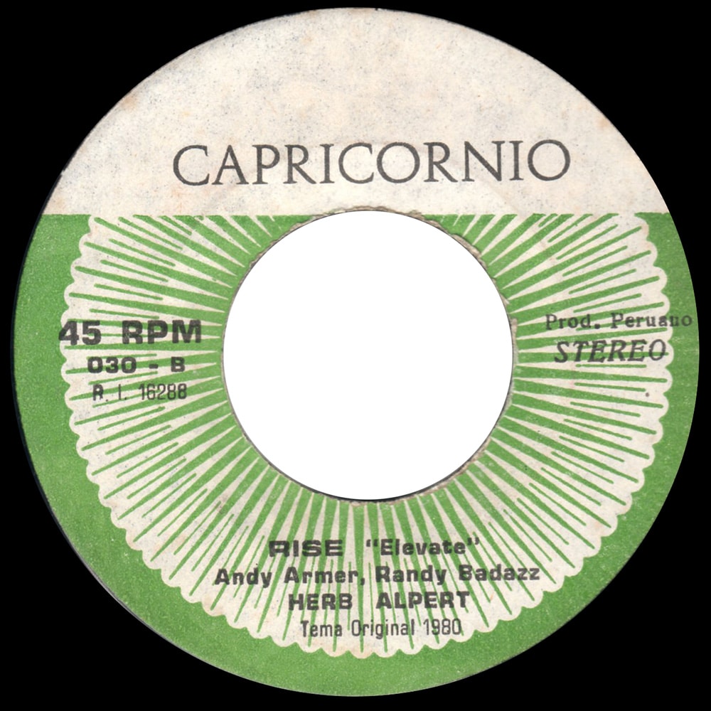 Single <br>Peru (030) <br>All My Love / Rise (Promo #2) - Image 4