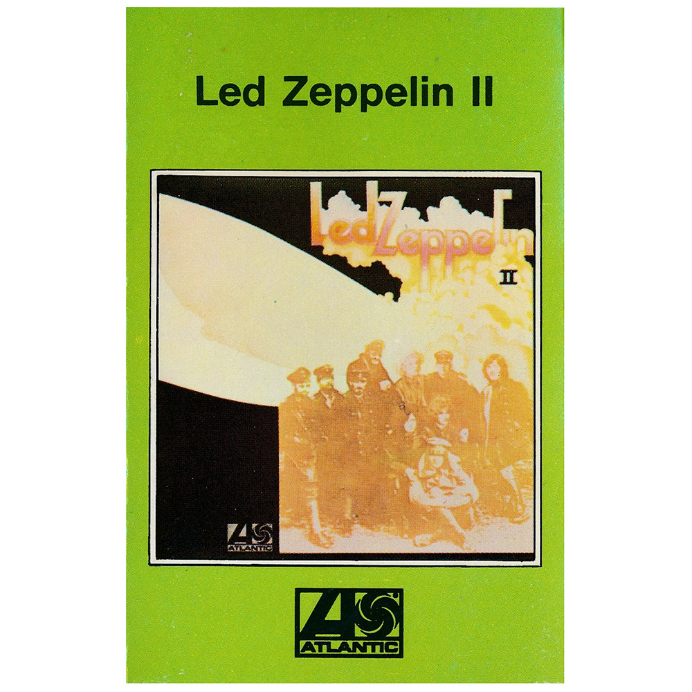 Cassette <br>Led Zeppelin II <br>UK (ZCK4 40037)