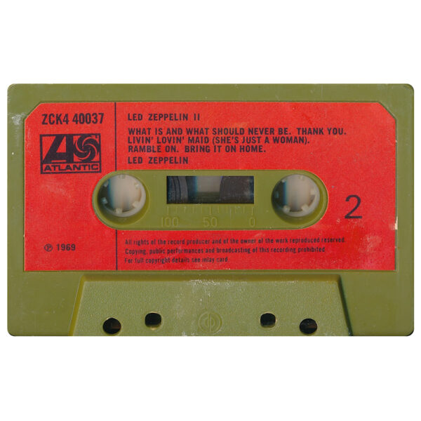 Cassette <br>Led Zeppelin II <br>UK (ZCK4 40037) - Image 5