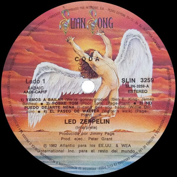 LP <br>Coda <br>Argentina (SLIN 3259) - Image 3