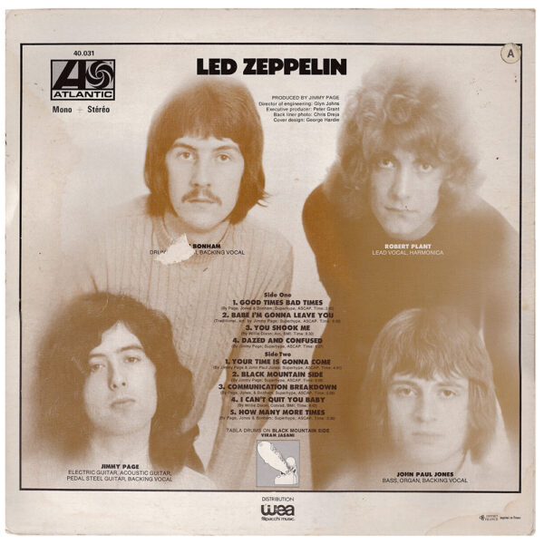 LP <br>Led Zeppelin <br>France (No. 40 031) #5 - Image 2