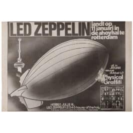 Concert Advertisement <br>1975.01.11 <br>Rotterdam, NL (Ad) #1